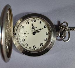 Vintage Russian made Pocket Watch with Chain