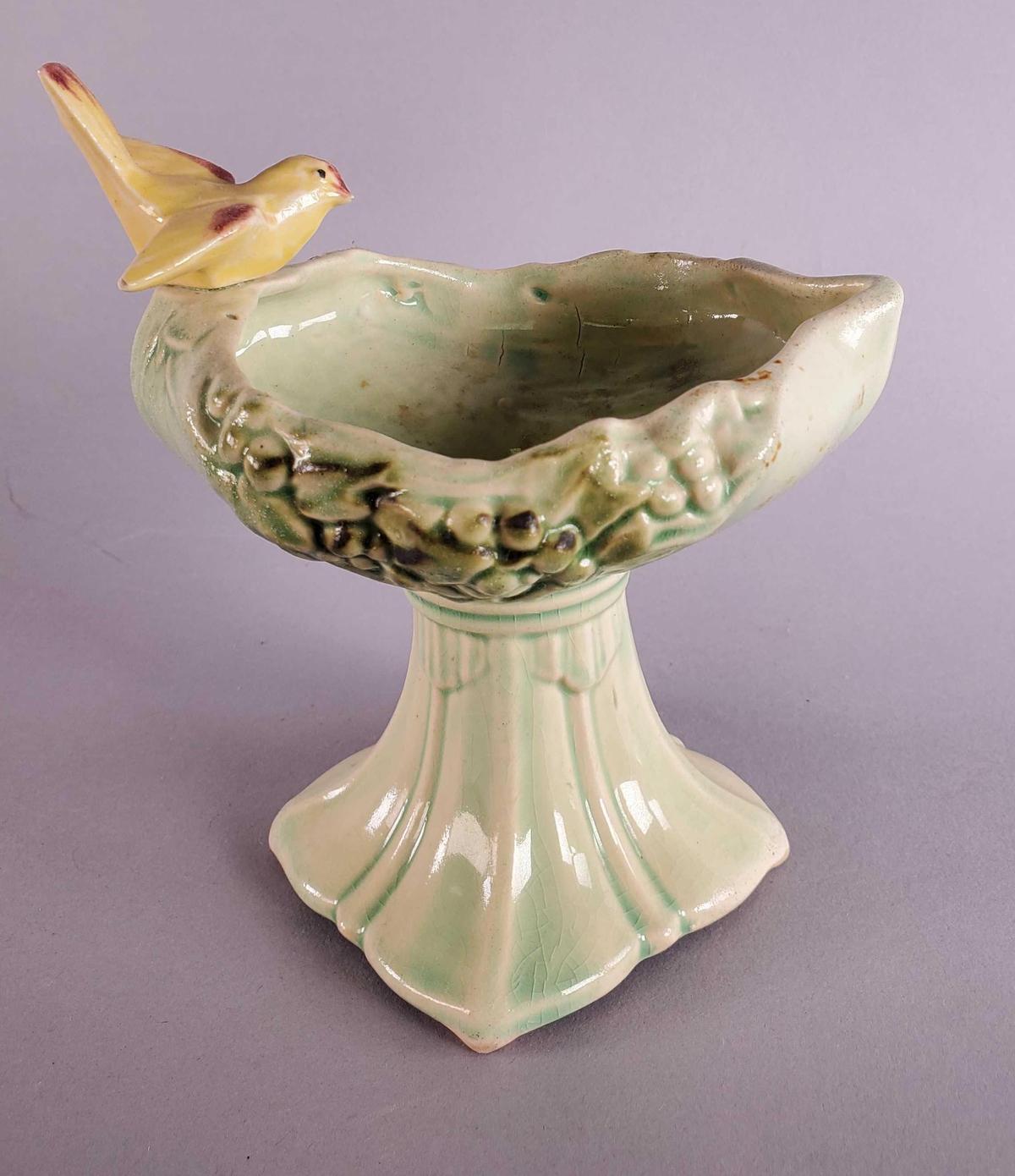 McCoy "Novelty Bird Bath" Planter