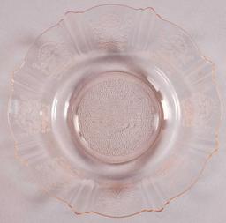 Assorted Pink Depression Glass Bowls