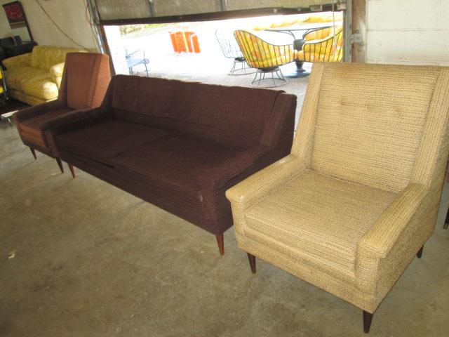 Mid Century Flexsteel Sofa & Chairs