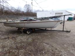 1979 79F Boston Whaler Sailboat