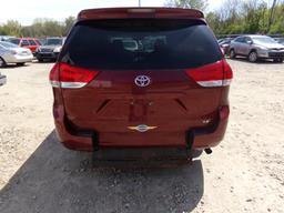 2012 Toyota Sienna Wheel Chair Van