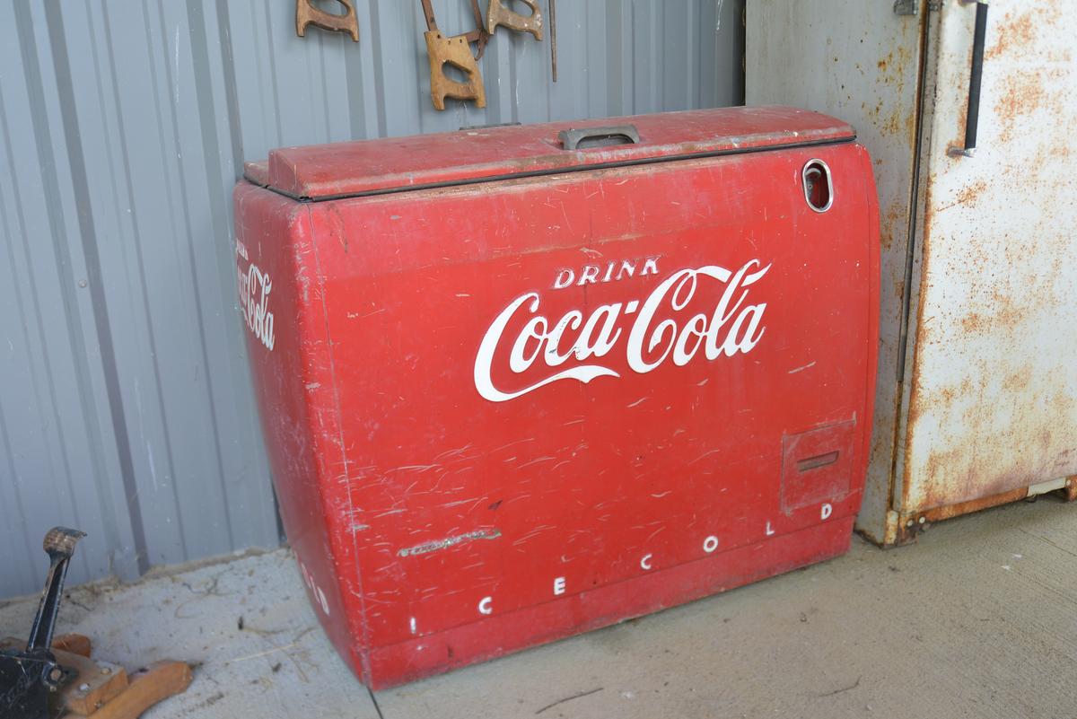 Vintage Coca Cola Ice Chest/Cooler