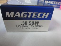 150rds Magtech 38S&W