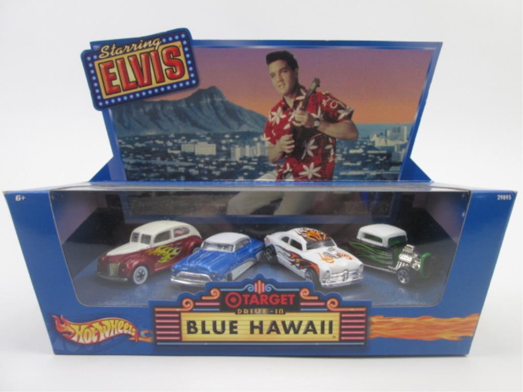 Hot Wheels Elvis Blue Hawaii Target Drive In Set