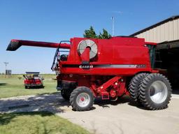 2008 Case IH 2588 Combine, Spreader, Specialty Rotor, 1,248 Engine Hrs., 1,