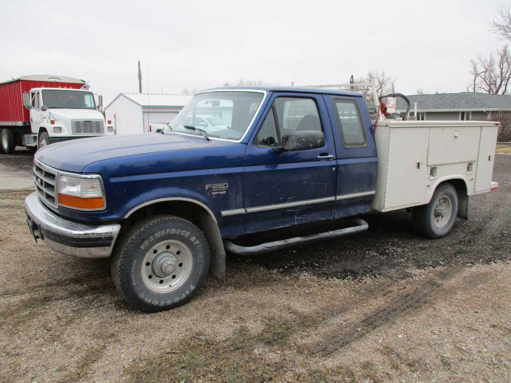 1997 Ford F250 Vin # 1FTHX26FXVED12536, 117,261 Miles, 7.3L Diesel Engine,