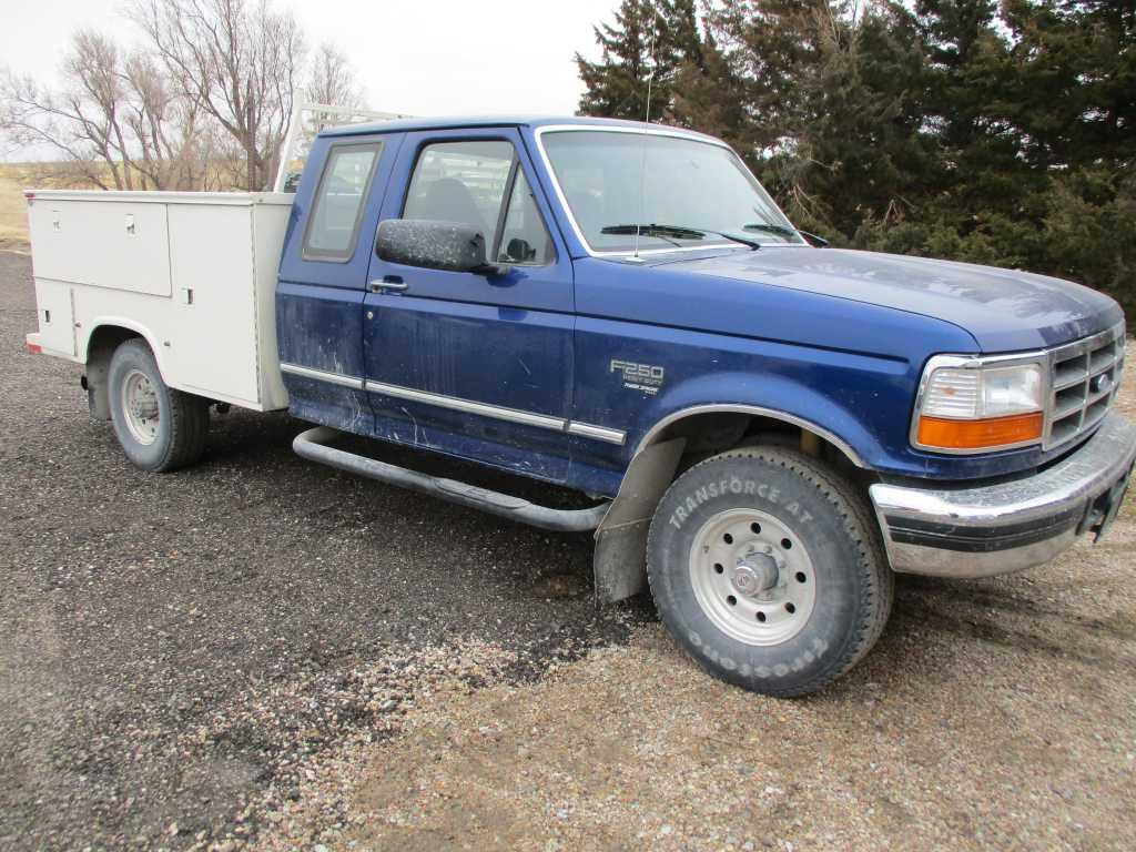 1997 Ford F250 Vin # 1FTHX26FXVED12536, 117,261 Miles, 7.3L Diesel Engine,