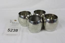 Set of (4) Abercrombie & Fitch Tumblers