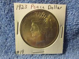 1923 PEACE DOLLAR BU