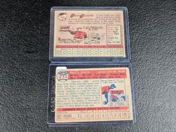 Rocky Colavito Rookie card and 58 Topps card. VG, both one bid