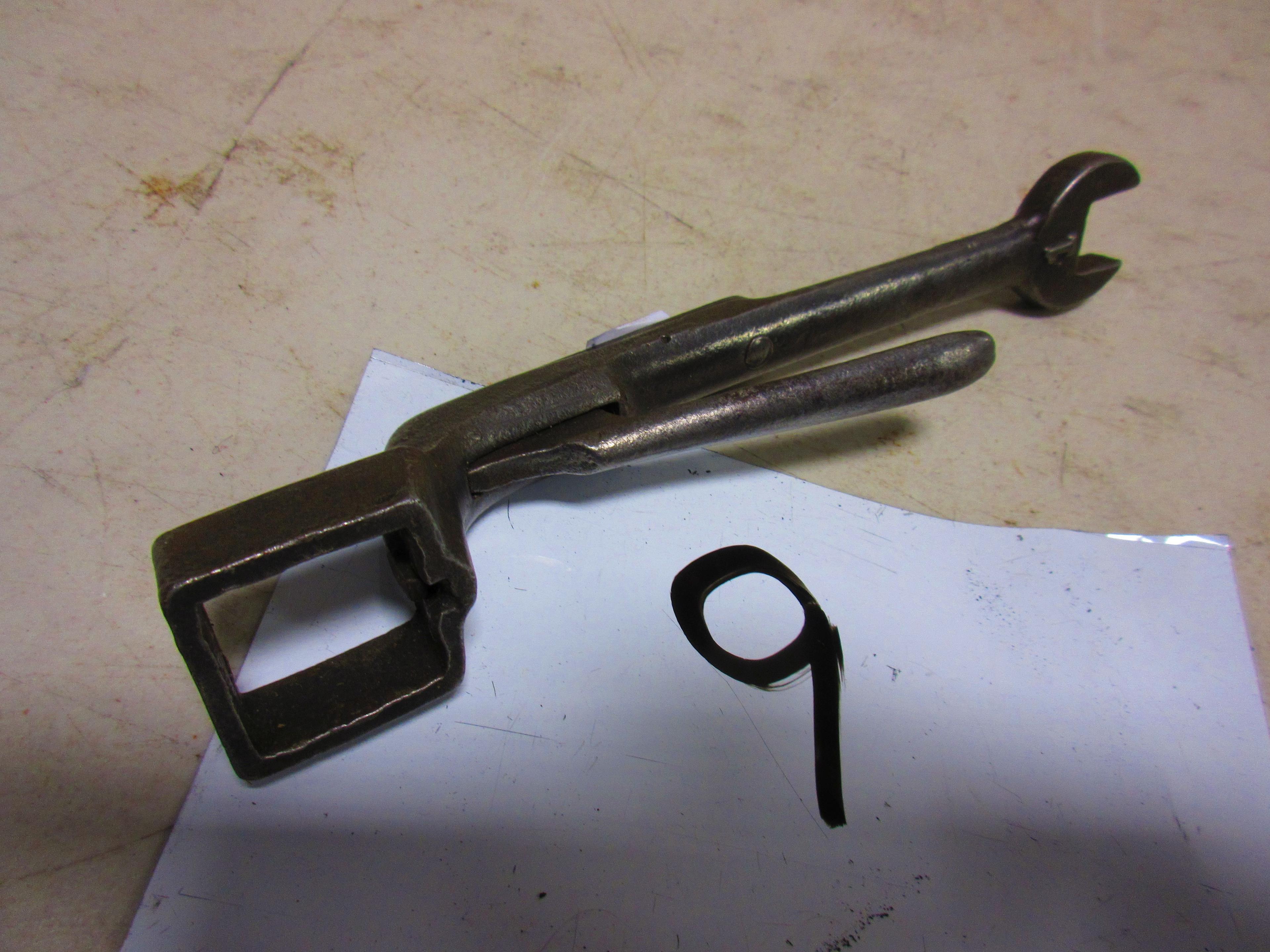 RF COOK PATD SEPT 1 1885 BUGGY WRENCH