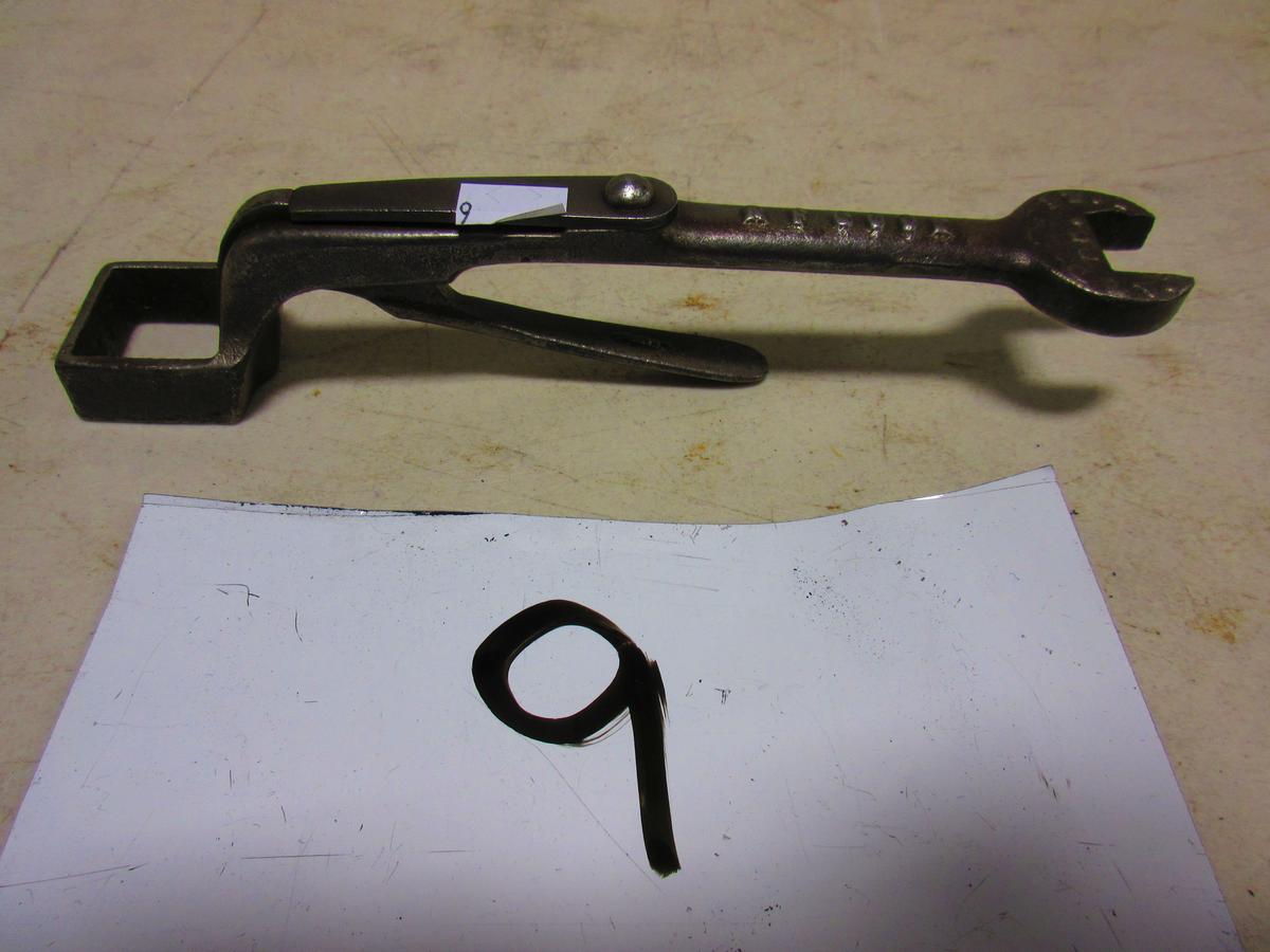 RF COOK PATD SEPT 1 1885 BUGGY WRENCH