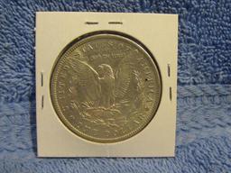 1886O MORGAN DOLLAR AU+