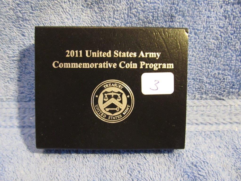 2011 U.S. ARMY COM. HALF IN HOLDER BU