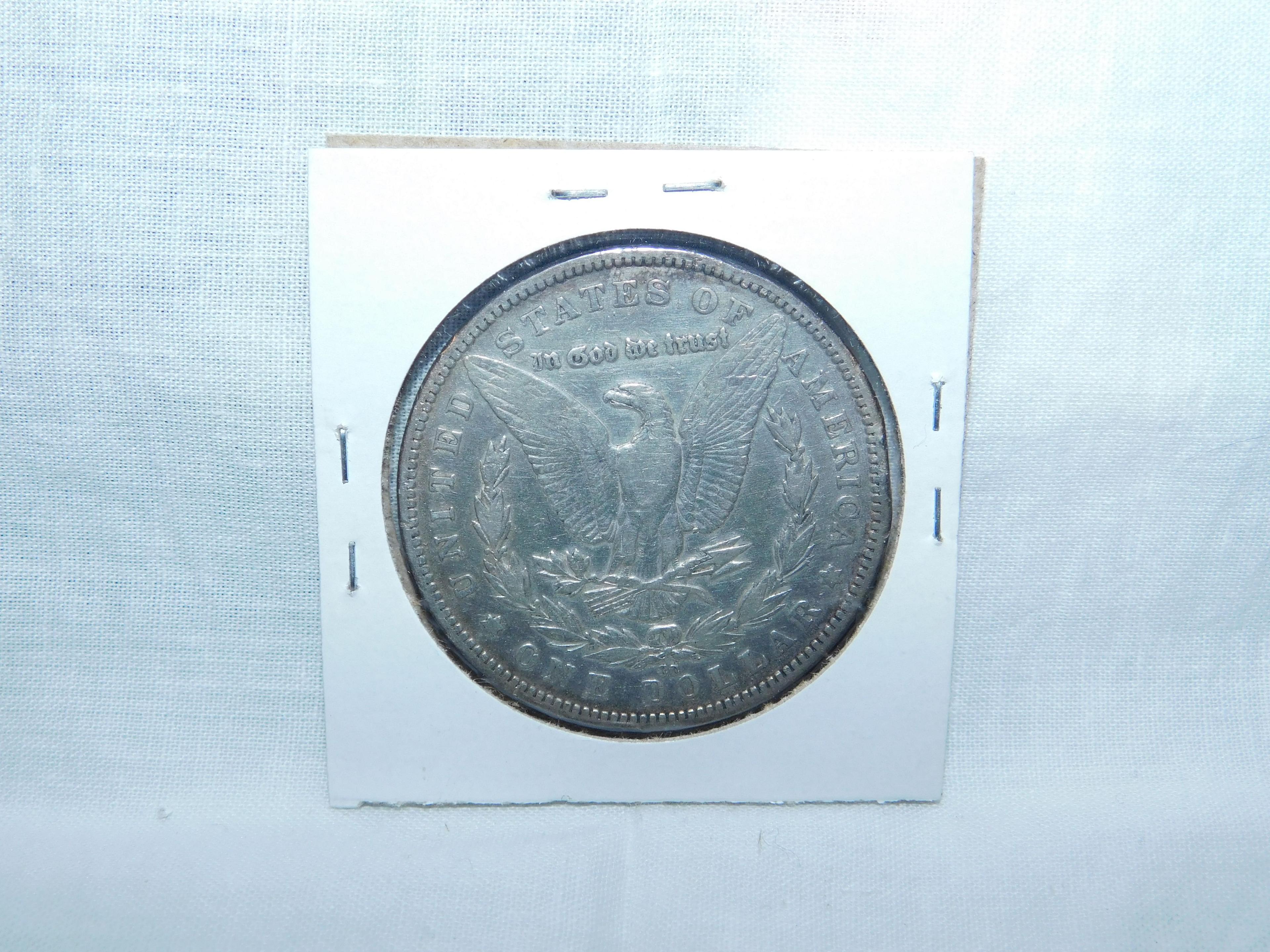 1890CC MORGAN DOLLAR VF