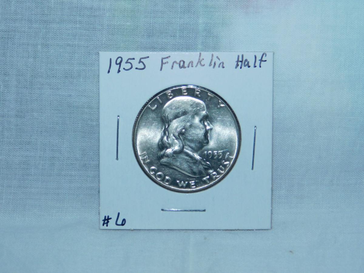 1955 FRANKLIN HALF BU