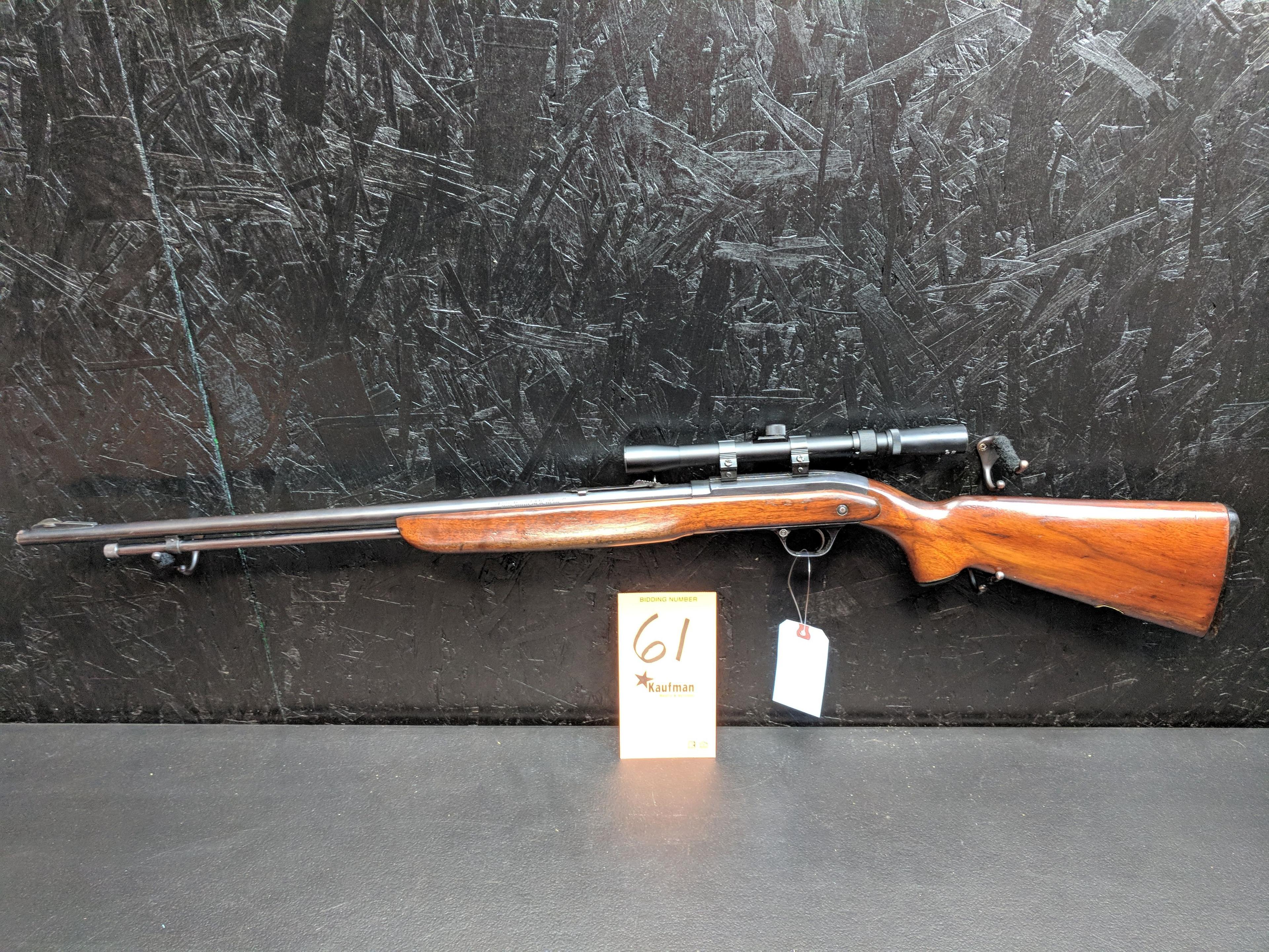 J.C. Higgins Model 31 - .22 Cal. - Tasco 3-7x20 Scope