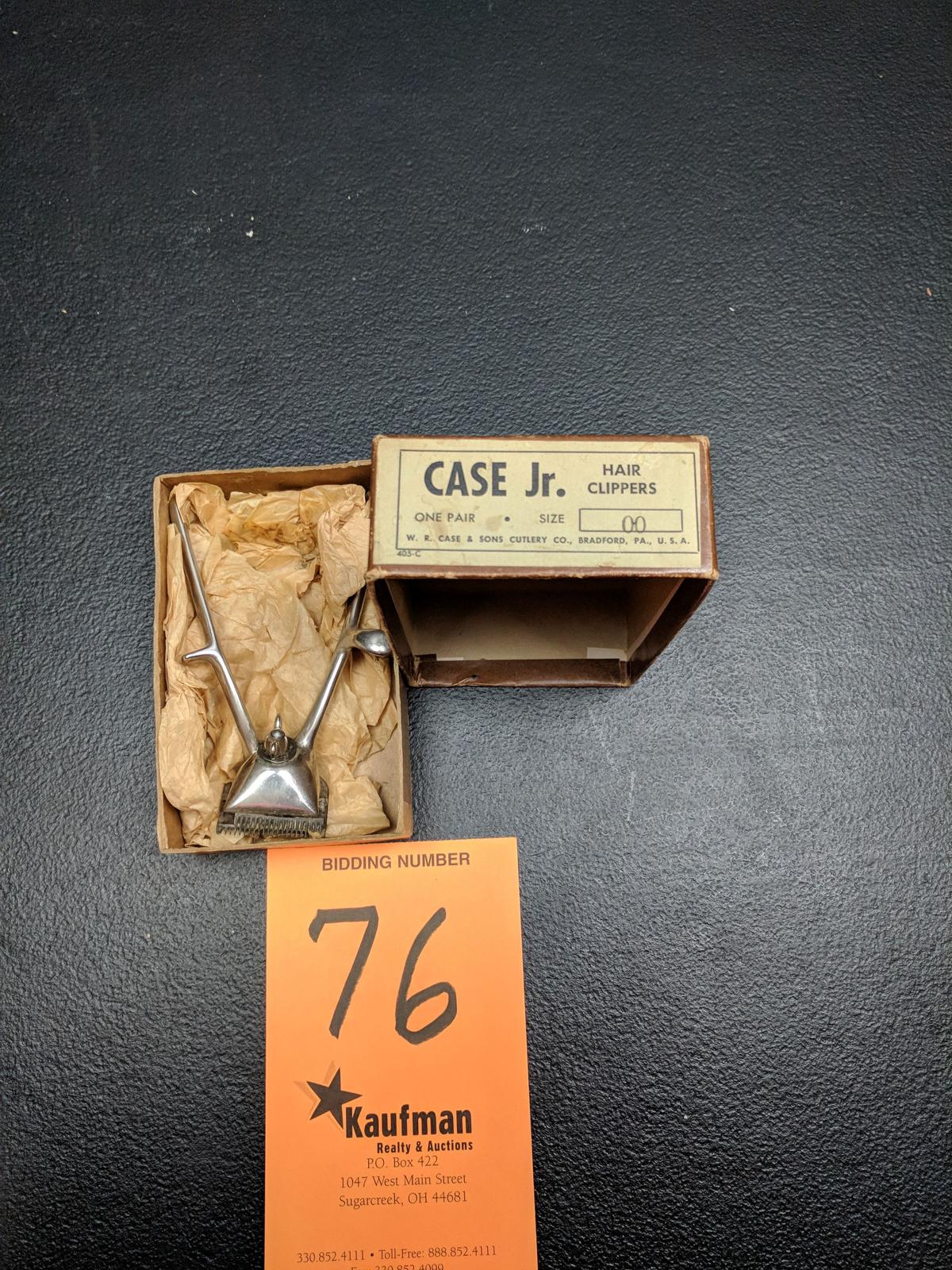 Case Jr. Hair Clippers - Orignal Box