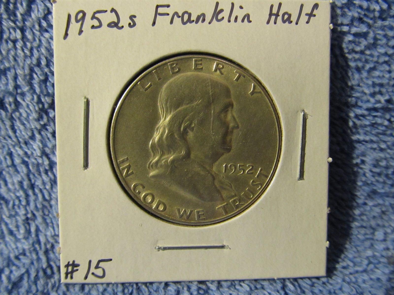 1952S FRANKLIN HALF (KEY DATE) UNC