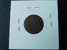 1868 INDIAN HEAD CENT (A SEMI KEY) G