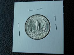 1948S WASHINGTON QUARTER (SHARP) BU