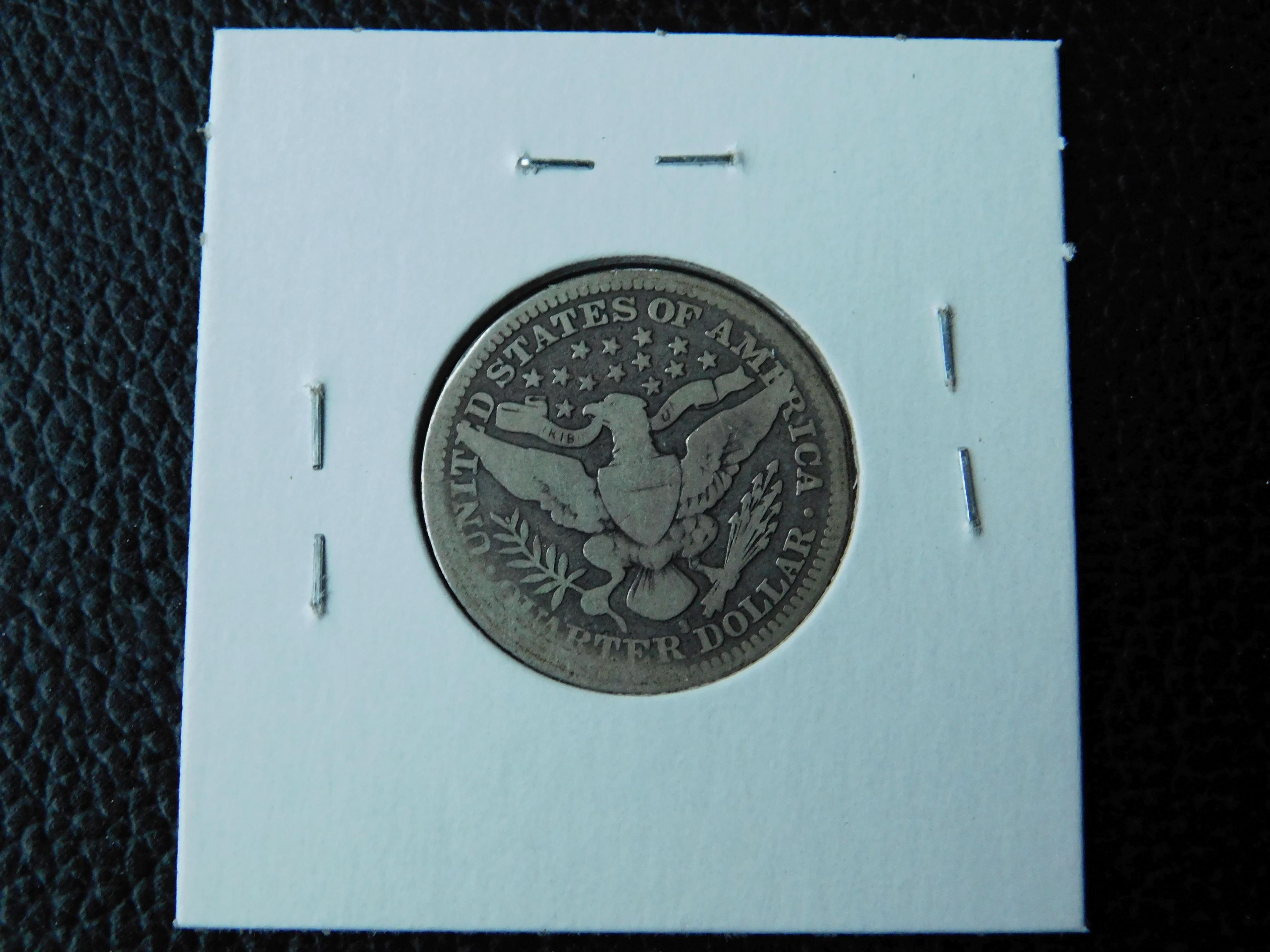 1907S BARBER QUARTER G