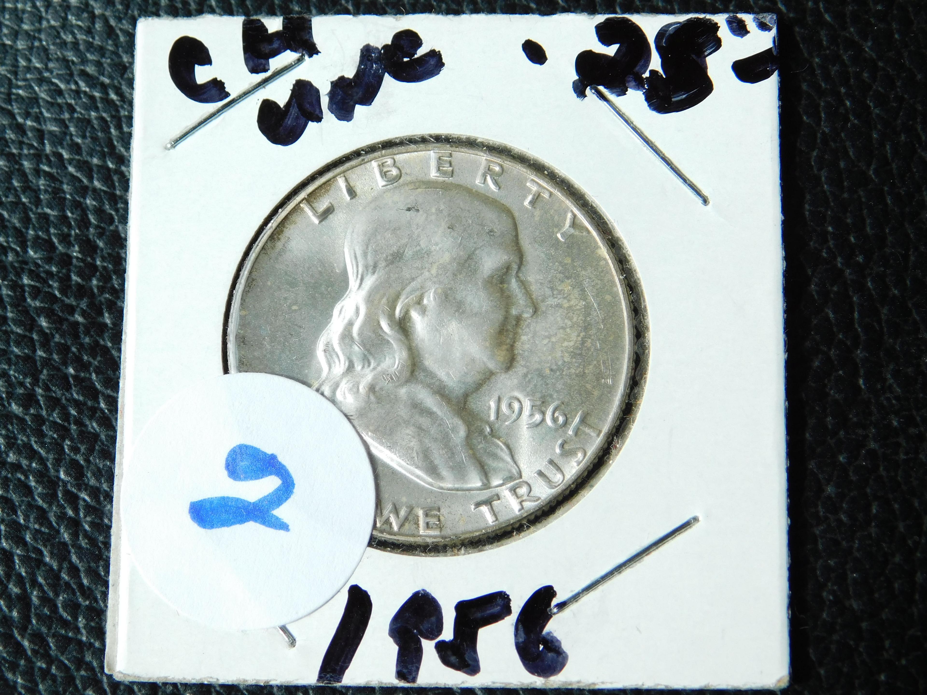 1956 FRANKLIN HALF BU