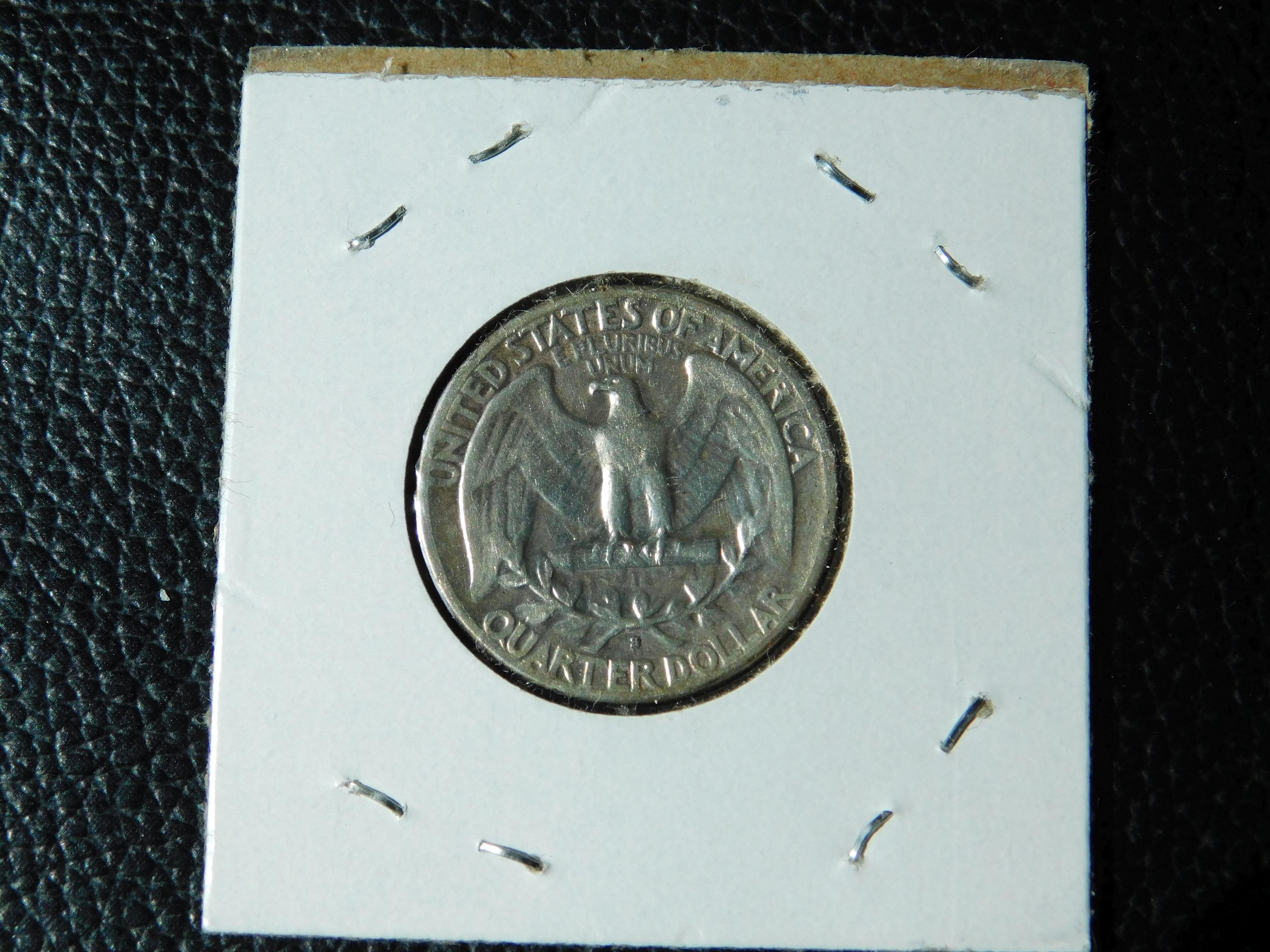 1938S WASHINGTON QUARTER XF