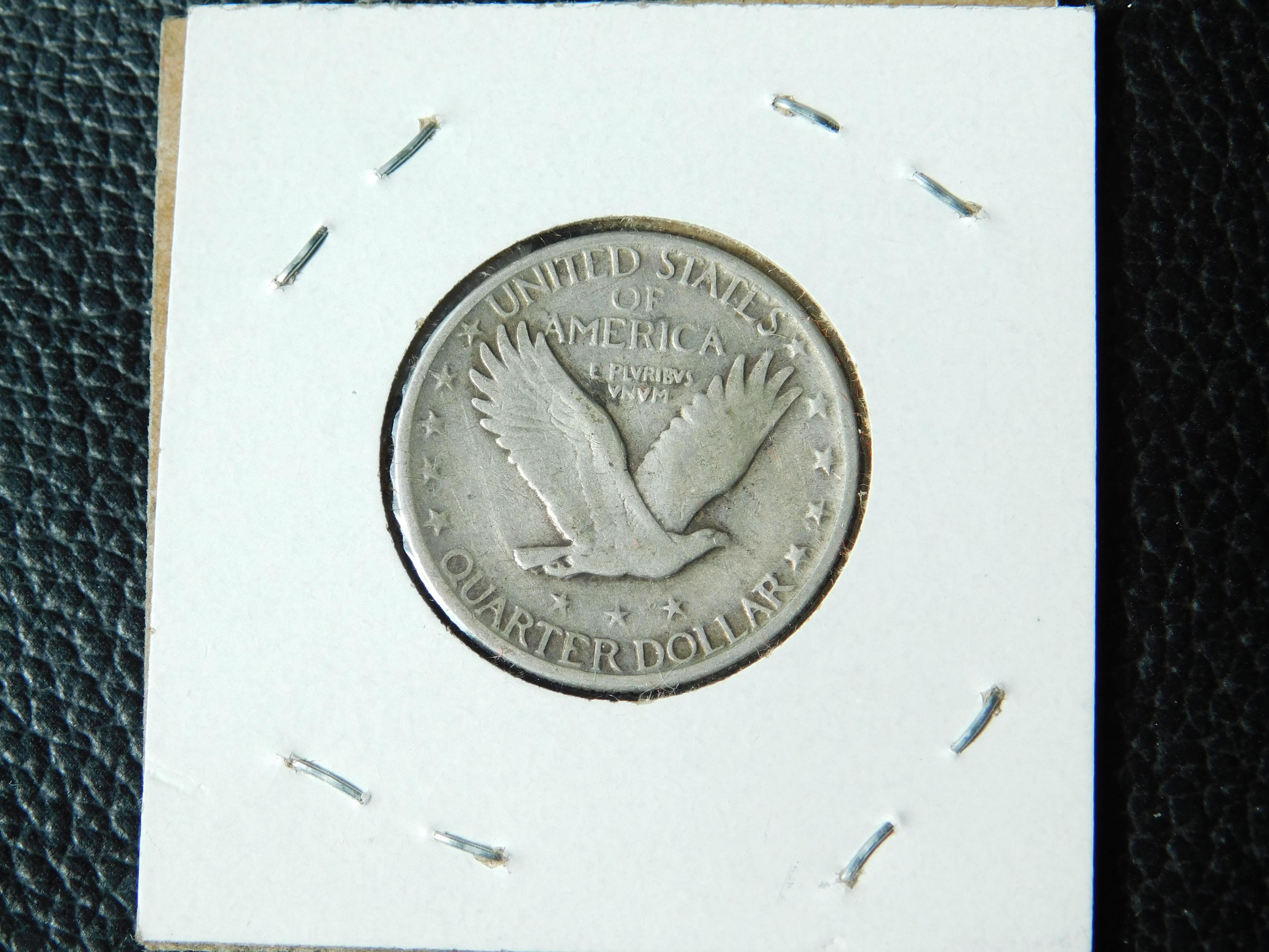 1930 STANDING LIBERTY QUARTER F+