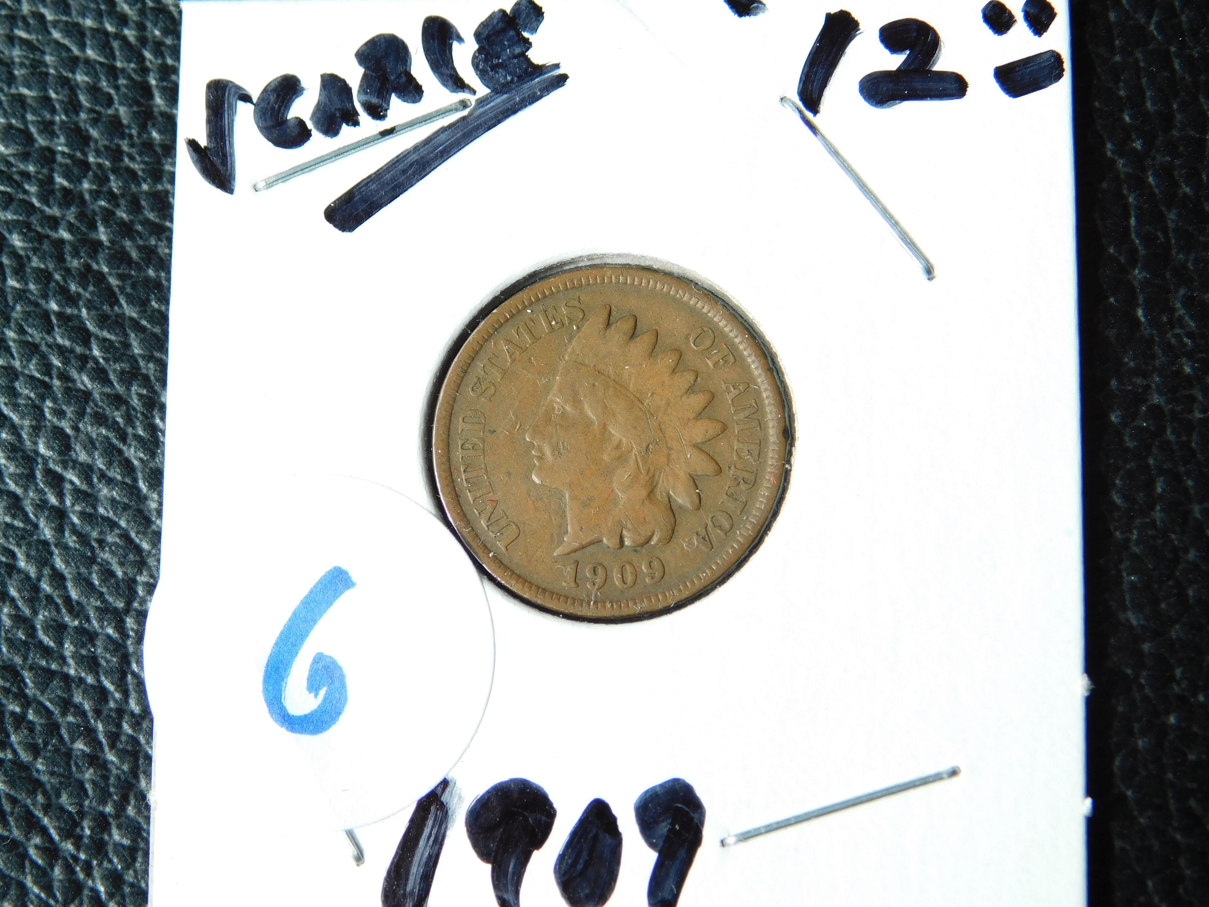 1909 INDIAN HEAD CENT VG