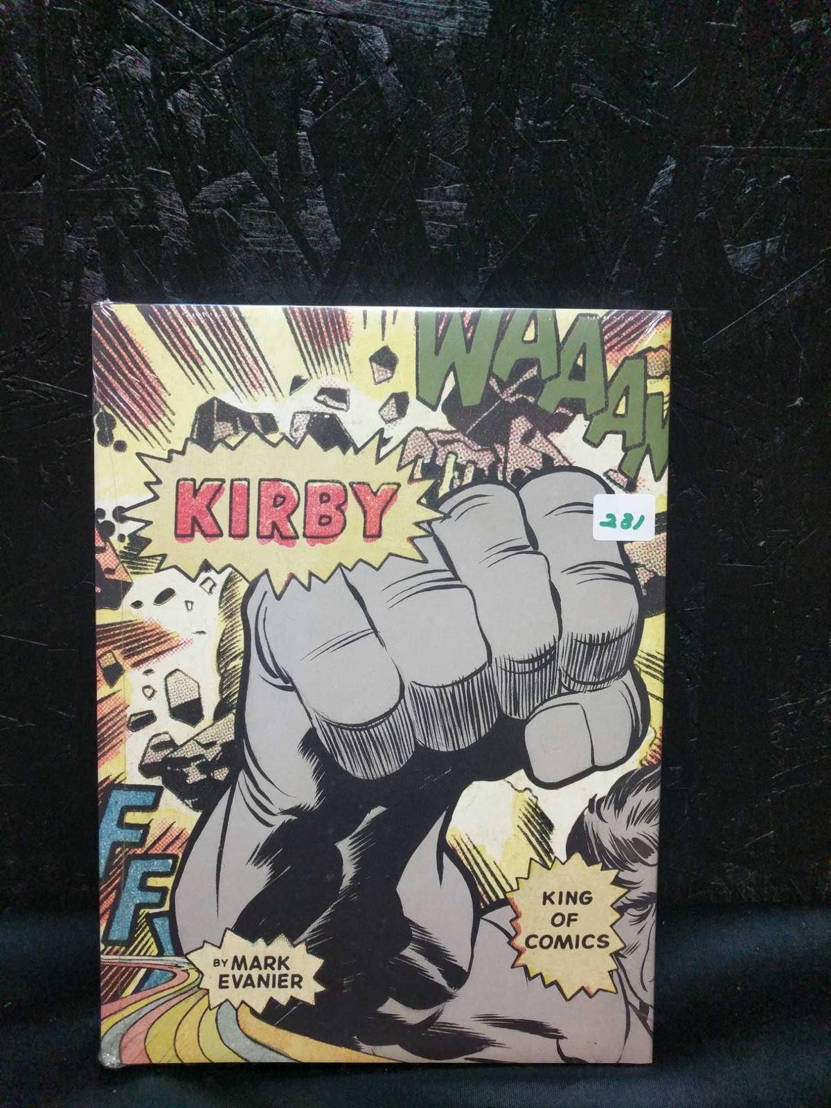 Kirby king of comics hardback book - by Mark evanier