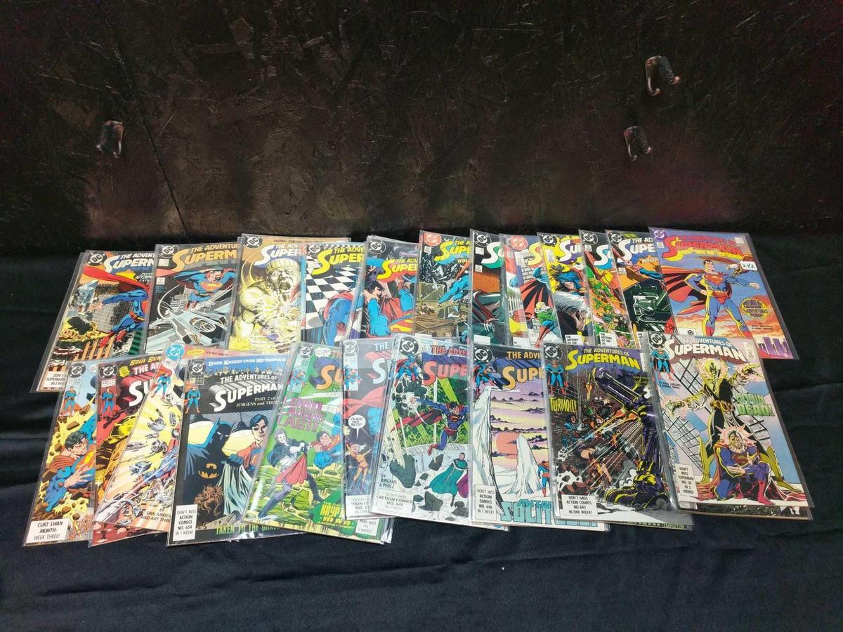 83 the adventures of Superman comic books