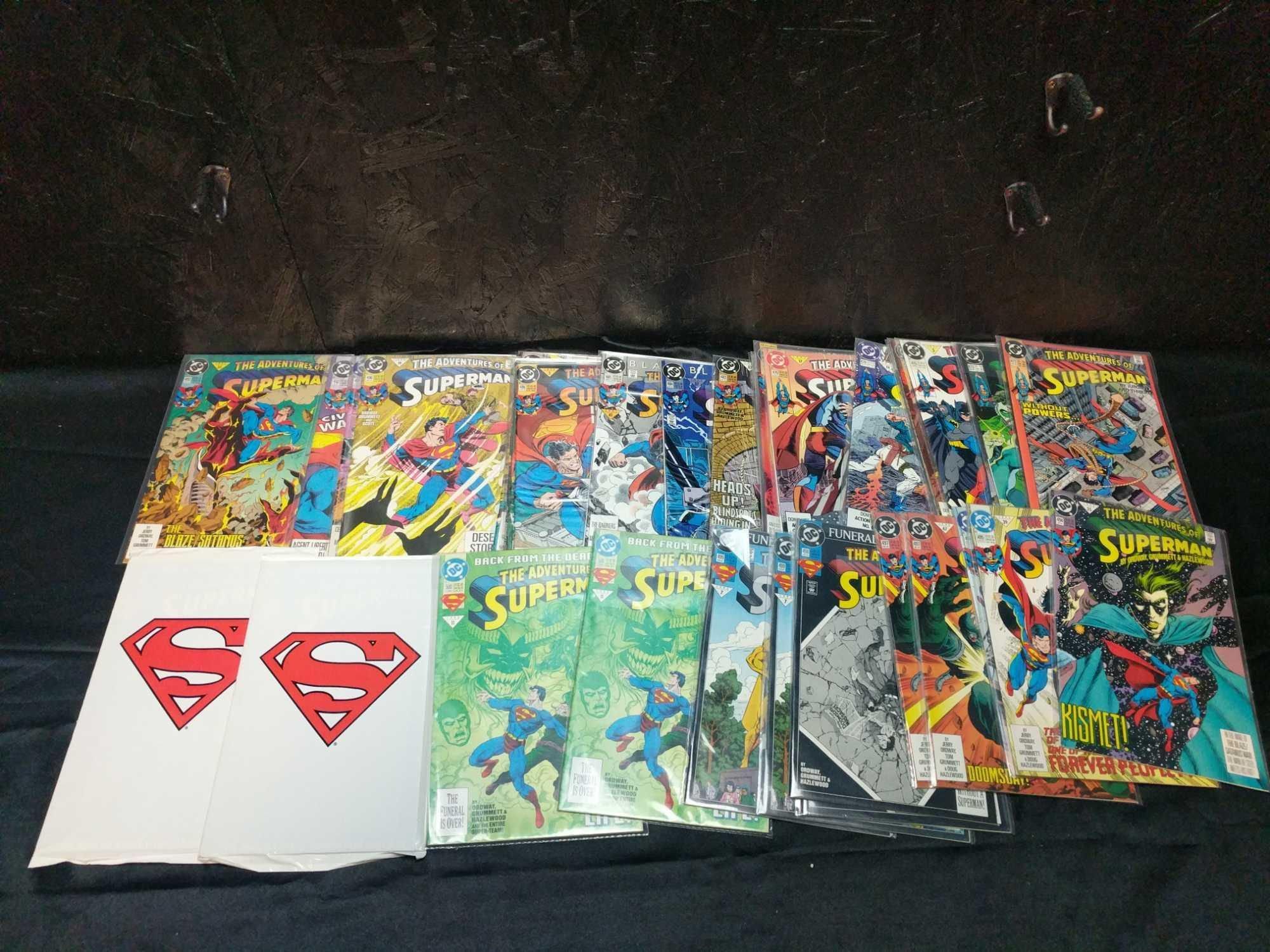 83 the adventures of Superman comic books