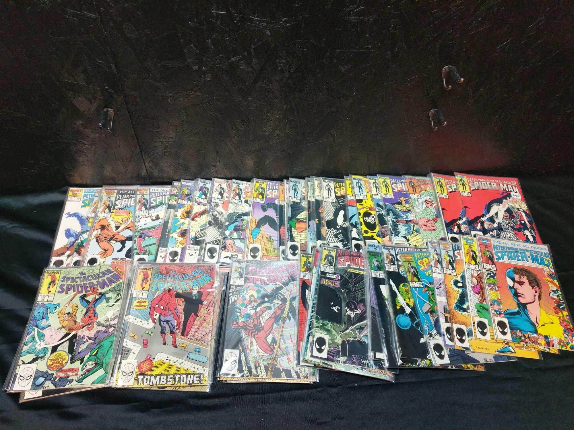 109 Peter Parker The Spectacular Spider-Man & Spectacular Spider-Man comic books