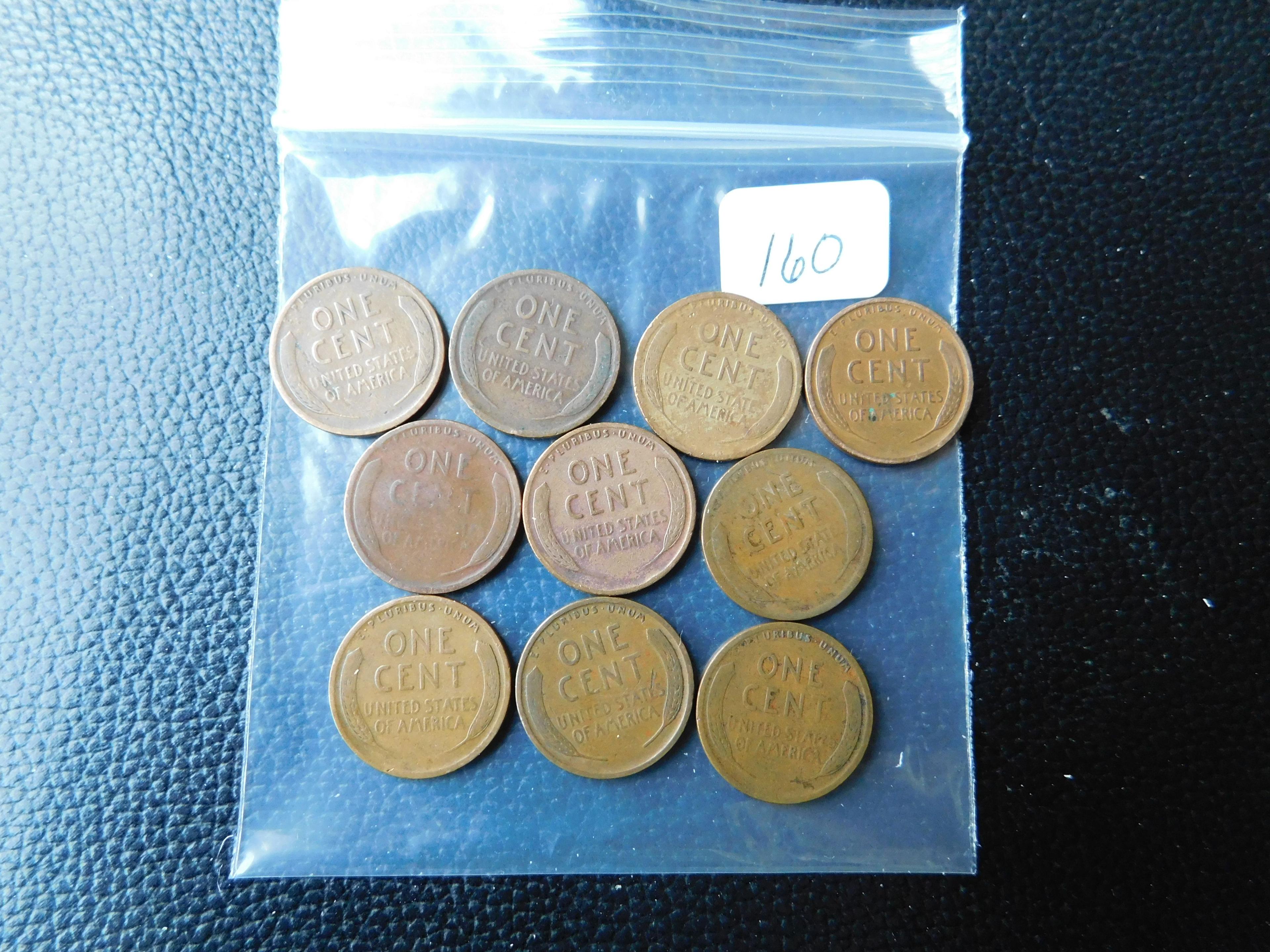 10-1909 LINCOLN CENTS