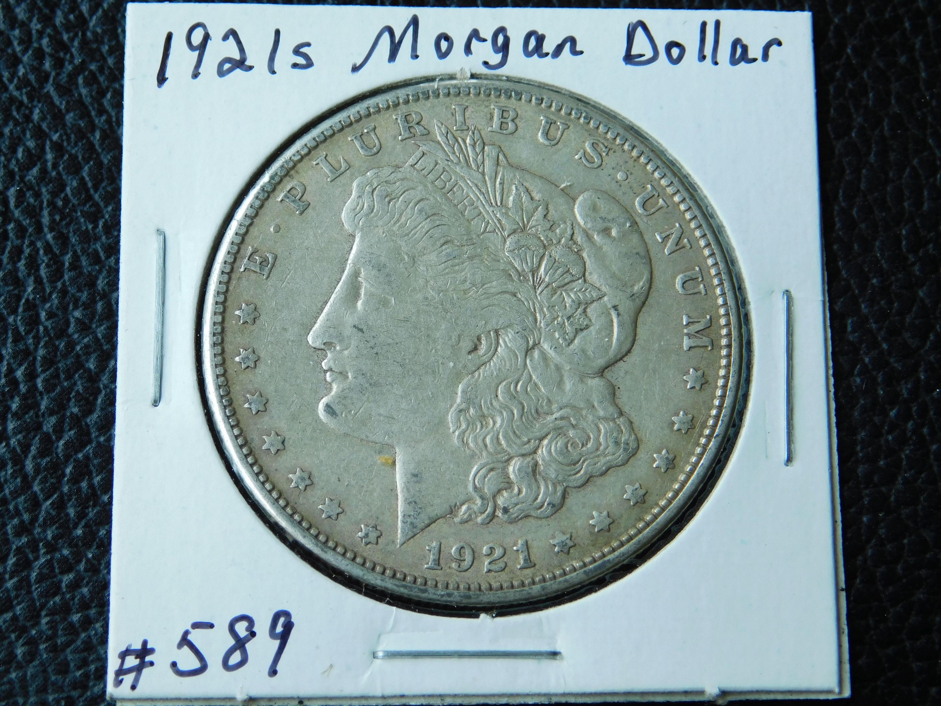 1921S MORGAN DOLLAR XF