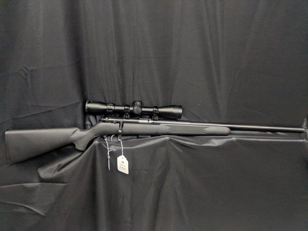 Savage Model 93R17 - .17 Cal. - 3-9x40 Scope