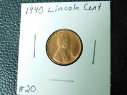 1940 LINCOLN CENT BU