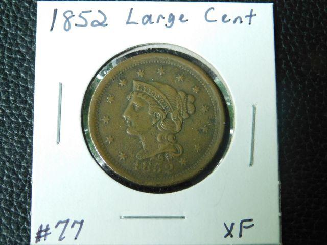 1852 LARGE CENT