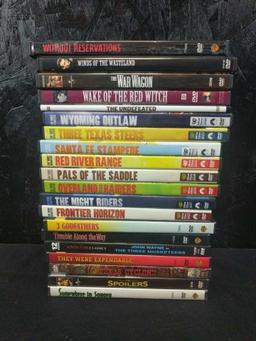 20 different John Wayne DVDs