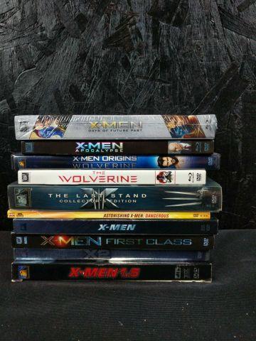 10 X-Men and Wolverine DVDs