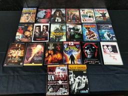 20 different used DVDs