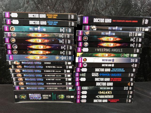 33 Doctor Who DVDs â€“ some are sealed brand new