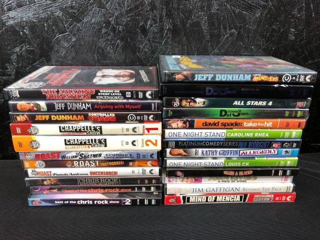 24 stand up comedian DVDs