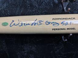 Willie McCovey Autographed Adirondack Baseball Bat