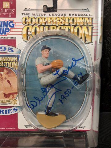 1995 Starting Lineup Whitey Ford Signed Figure