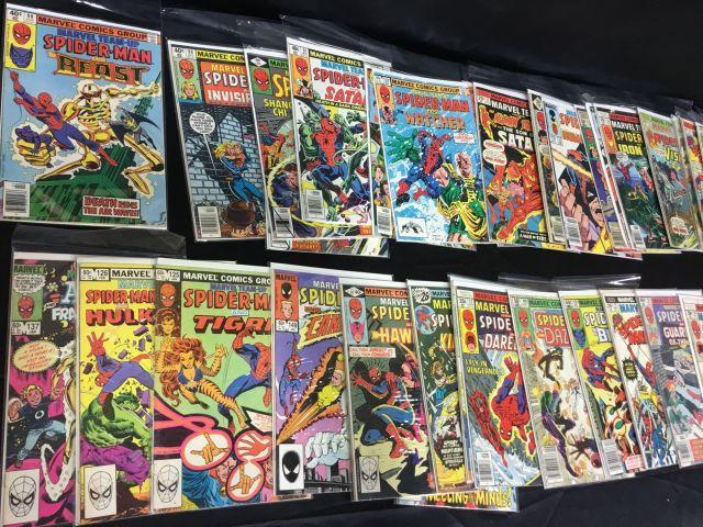 54 marvel team up Spiderman comic books