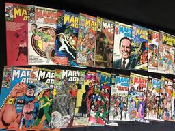 25 marvel age comic books