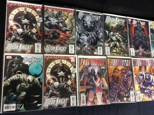 16 Moon Knight comic books